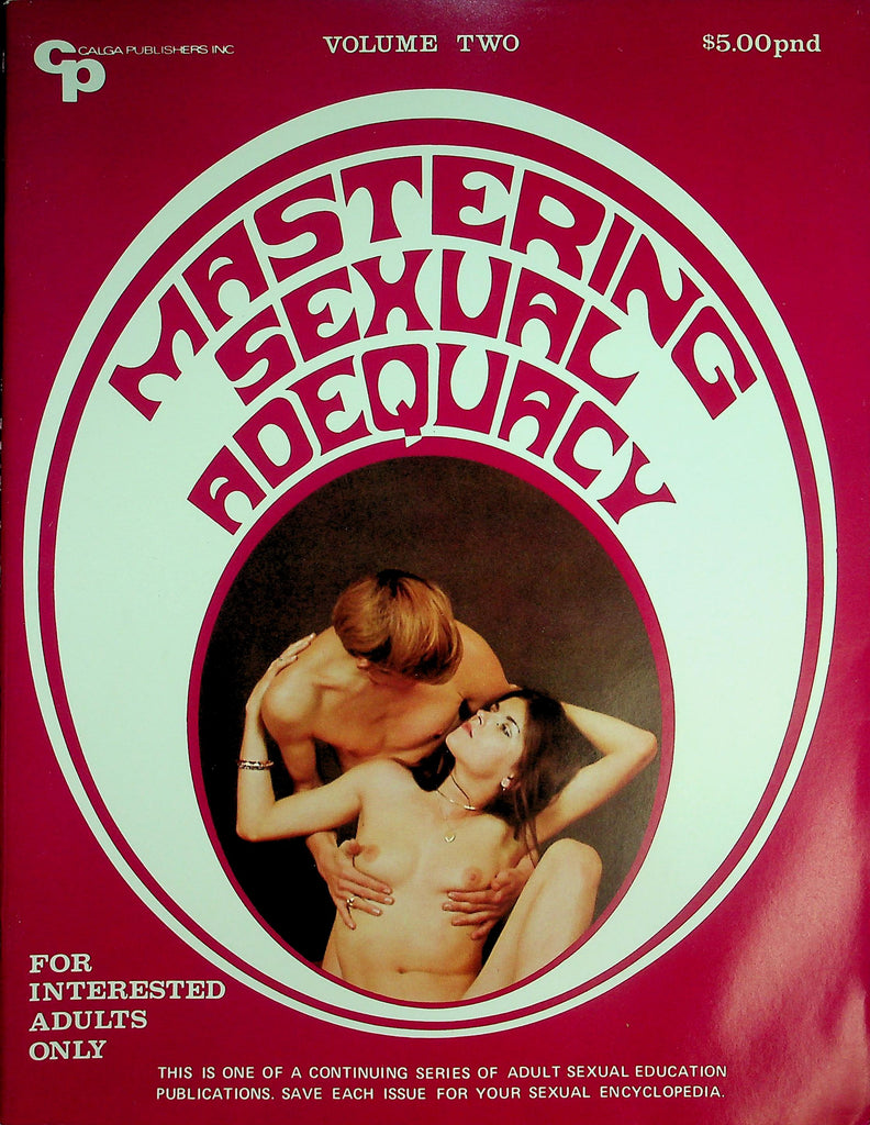 Mastering Sexual Adequacy Magazine  Myths Of Human Sexuality, Foreplay Techniques and More!  vol.2 1972      061226lmp-GSC