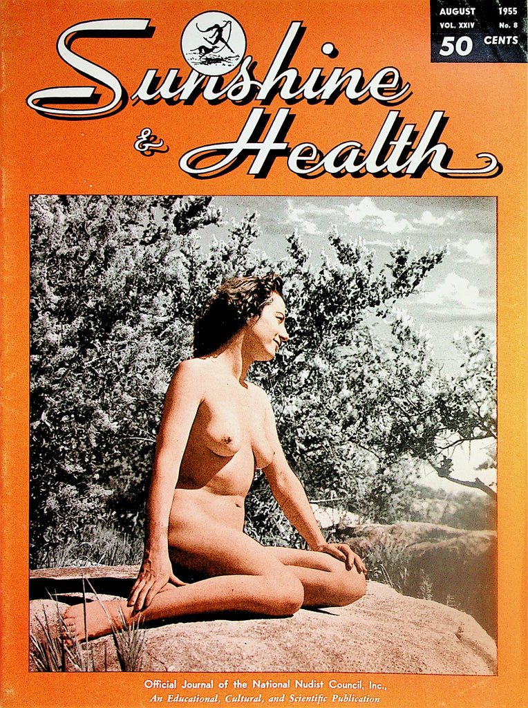 Sunshine & Health Nudist Magazine  August 1955    052824lm-p