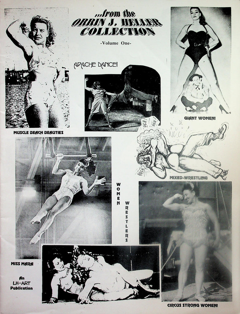 From The Orrin H. Heller Collection vol.1   Women Wrestlers, Muscle Beach Beauties, Giant Women  1997    111725lm-p