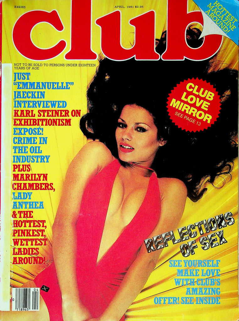 Club Magazine Emmanuelle Jaeckin April 1981 050224RP