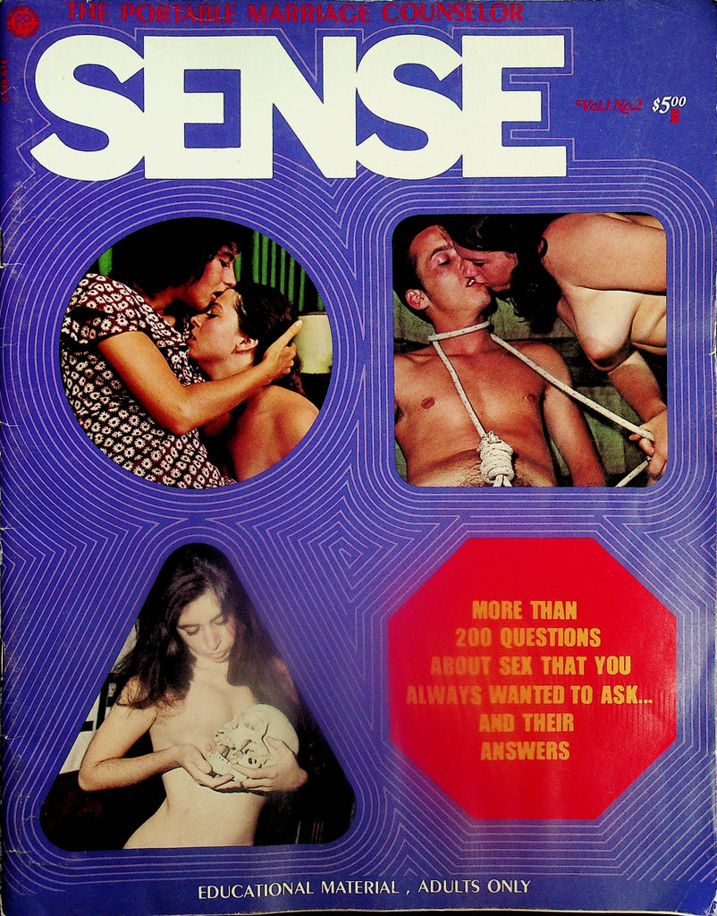 Sense Magazine  Questions About Sex That You Always Wanted To Ask... And Their Answers  vol.1 #2 1971   043025lm-p
