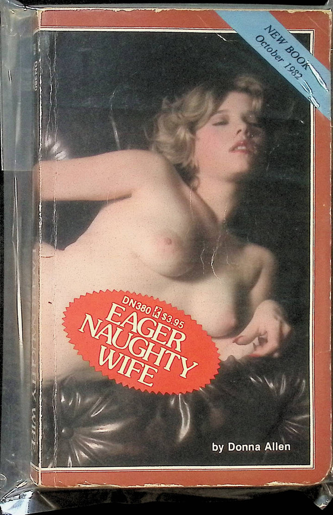 Eager Naughty Wife by Donna Allen DN380 October 1982 Greenleaf Classics Adult Paperback Novel -120324AMP