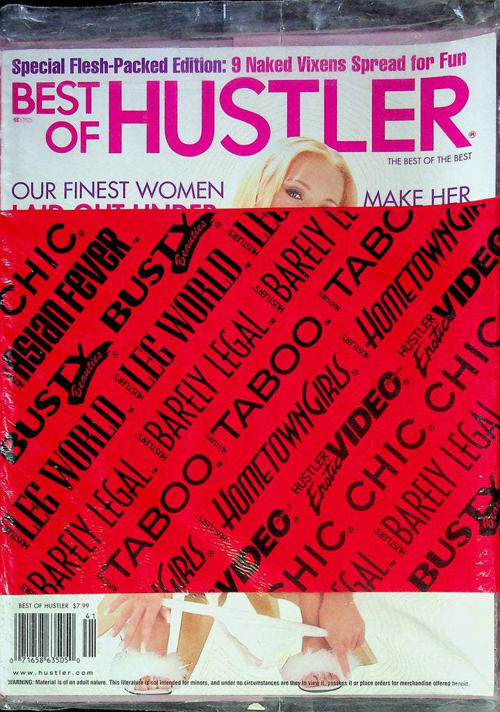 Best Of Hustler Magazine Their Finest Women SEALED 011224RP2