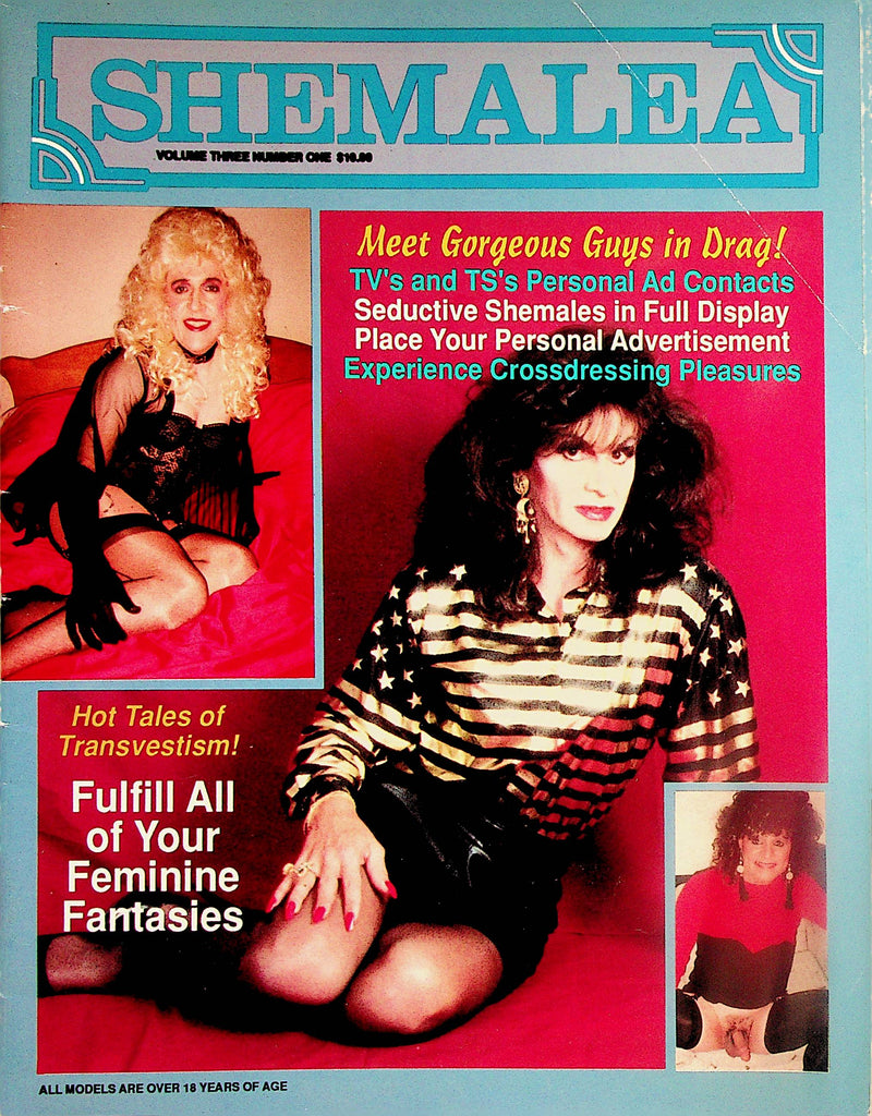 Shemalea Contact Magazine  Fulfill All Your Feminine Fantasies  vol.3 #1  1997    121623lm-p