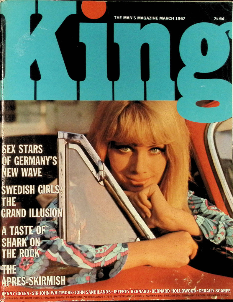 King Magazine March 1967 Benny Green Bernard Hollywood Swedish Girls 101025AMP