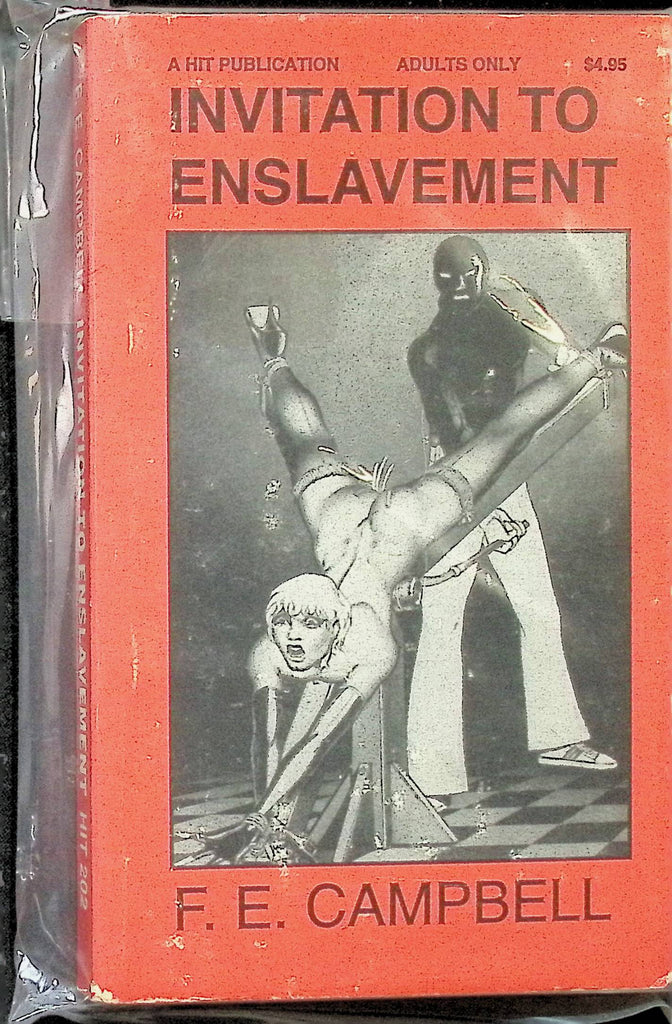 Invitation to Enslavement by FE Campbell HIT202 HOM House of Milan Bondage HIT Publication Adult Paperback Novel-090924AMP