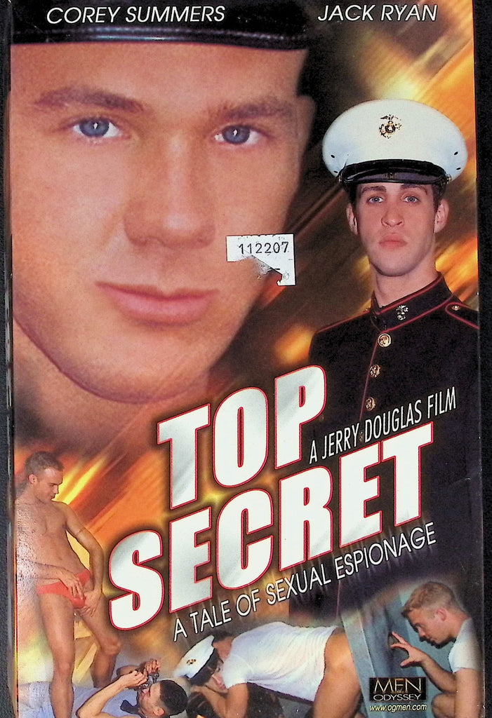 Top Secret Corey Summers Jack Ryan Steve O' Donnell Sam Crockett Gay/LGBT VHS Men of Odyssey 052026AKVHS
