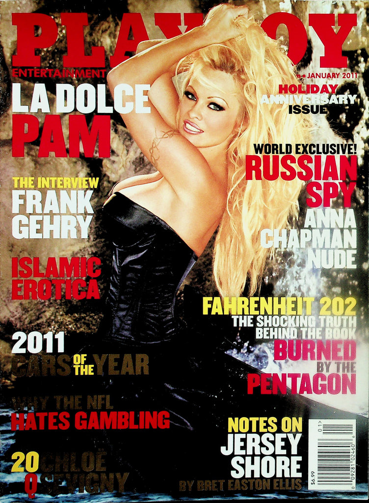 Playboy Magazine  Pam Anderson  January 2011 Holiday Anniversary Issue   New/Sealed    010626lmp