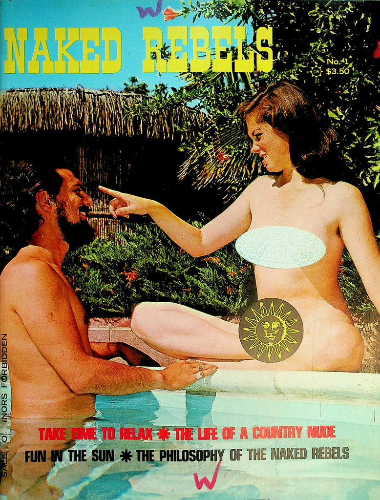Naked Rebels Nudist Magazine  Take Time To Relax / Fun In The Sun  #1  1968  060626lmp-GSC