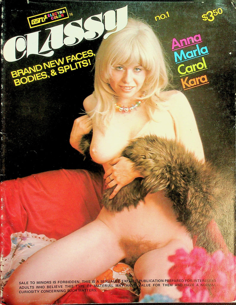 Classy Magazine  Ann, Marla & More Pose For You!  #1 1970's  080926lmp-GSC