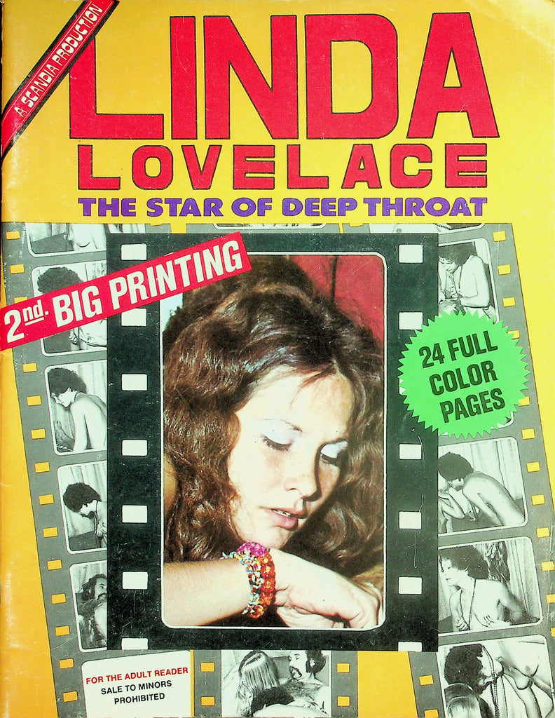 Linda Lovelace The Star Of Deep Throat Magazine  1973  2nd Big Printing   060226lmp-GSC