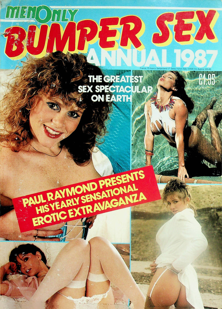 Men Only Bumper Sex Annual 1987   Beautiful Spread Women - Paul Raymond    082025lm-p