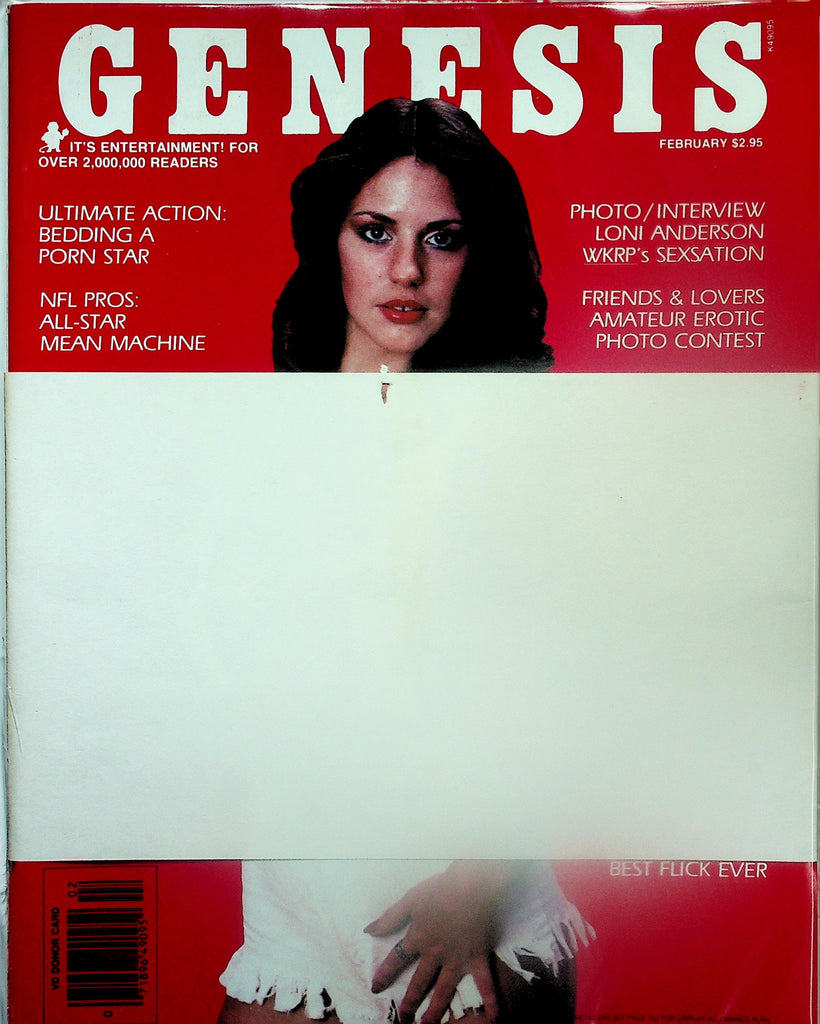 Genesis Magazine  Photo/Interview Loni Anderson WKRP  February 1981  120525lmp