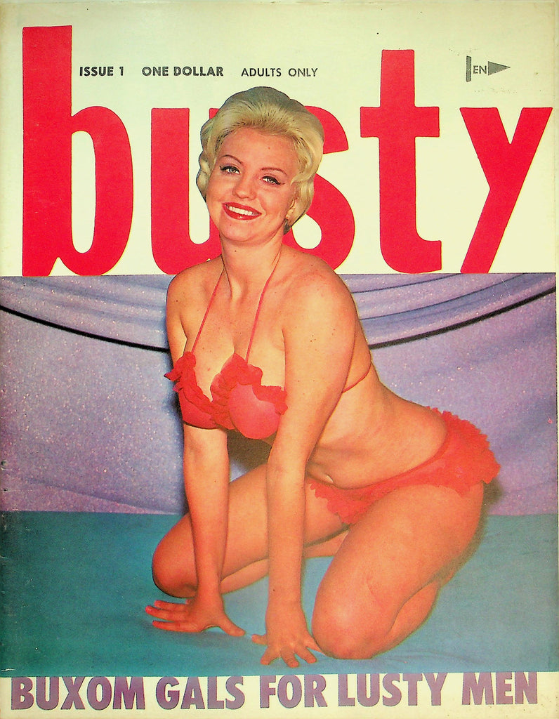Busty Magazine Buxom Gals For Lusty Men - Lust Be A Lady  #1   1961      052526lmp-GSC