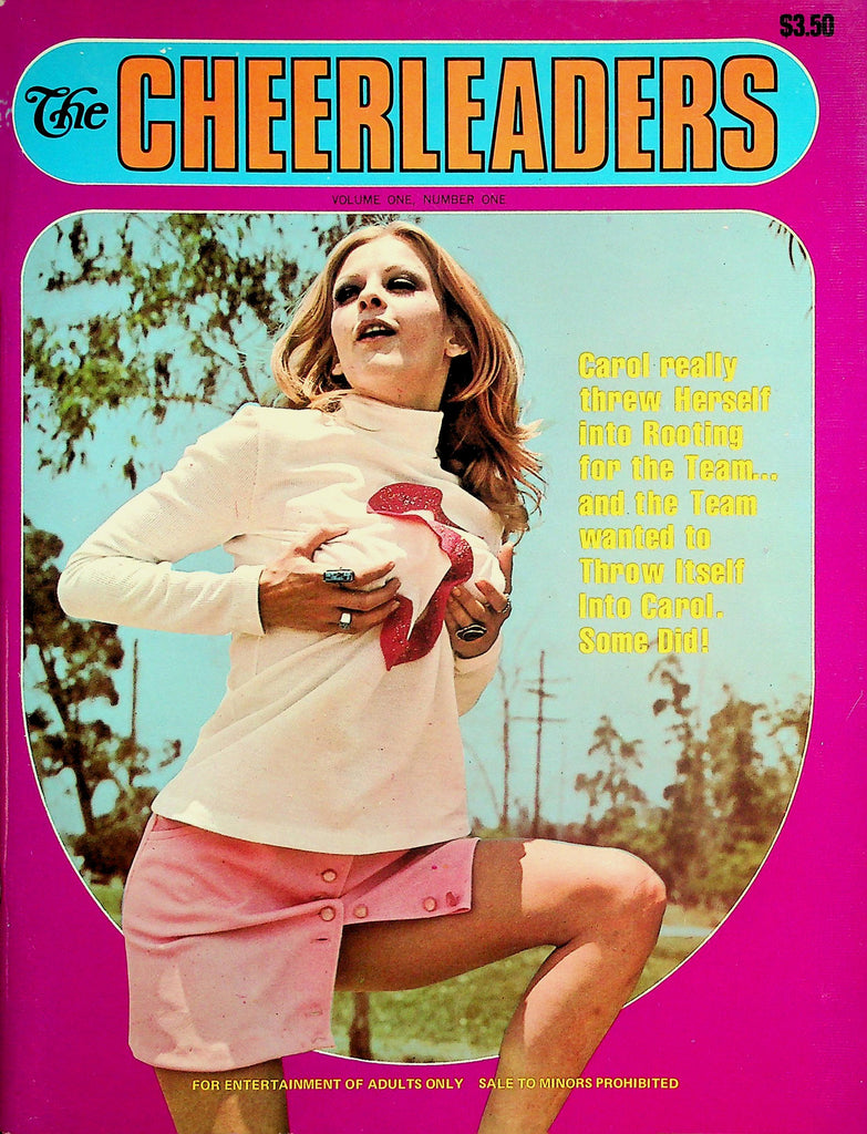 The Cheerleaders Magazine   Carol & Her Men!  vol.1 #1  1970's   040826lmp