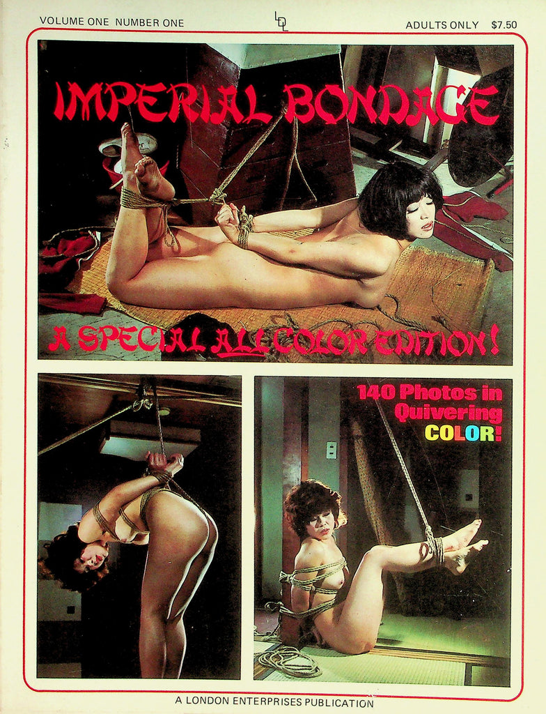 Imperial Bondage  Japanese Beauties In Bondage  vol.1 #1  1975  London Enterprises   090626lmp-GSC