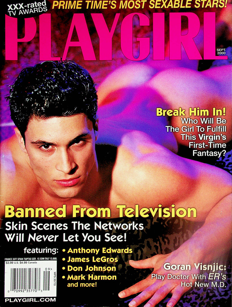 Playgirl Magazine  Cover Guy Chris  September 2000     102223lm-p