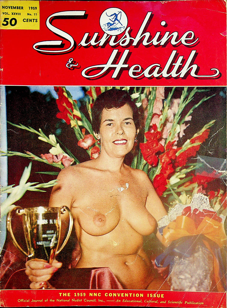 Sunshine & Health Nudist Magazine  November 1959    052824lm-p