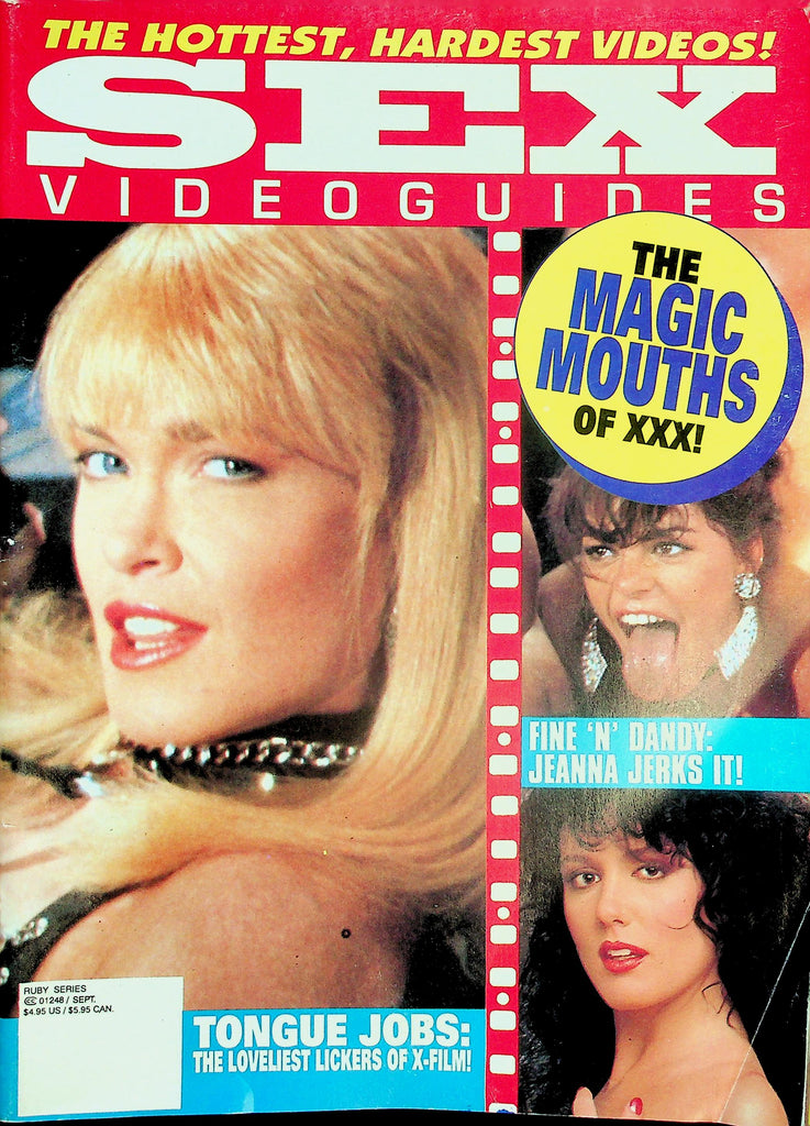 Sex Video Guides Magazine  The Magic Mouths Of XXX : Jeanna Fine, Taylor Wane & More!  September 1993     011426lmp