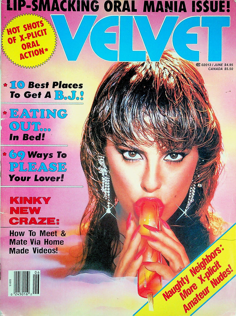 Velvet Magazine Taija Rae & Mad Maria & Lucy June 1987  010126lmp