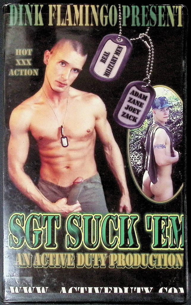 SGT Suck 'Em Pink Bird Media Gay VHS 2000 102224JKVHS