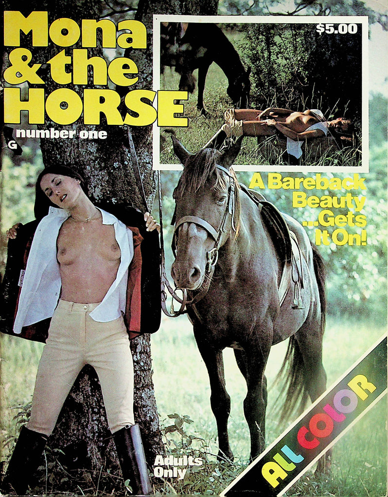 Mona Magazine   Mona Spreads In The Open Field  #1  1980's   102023lm-p2