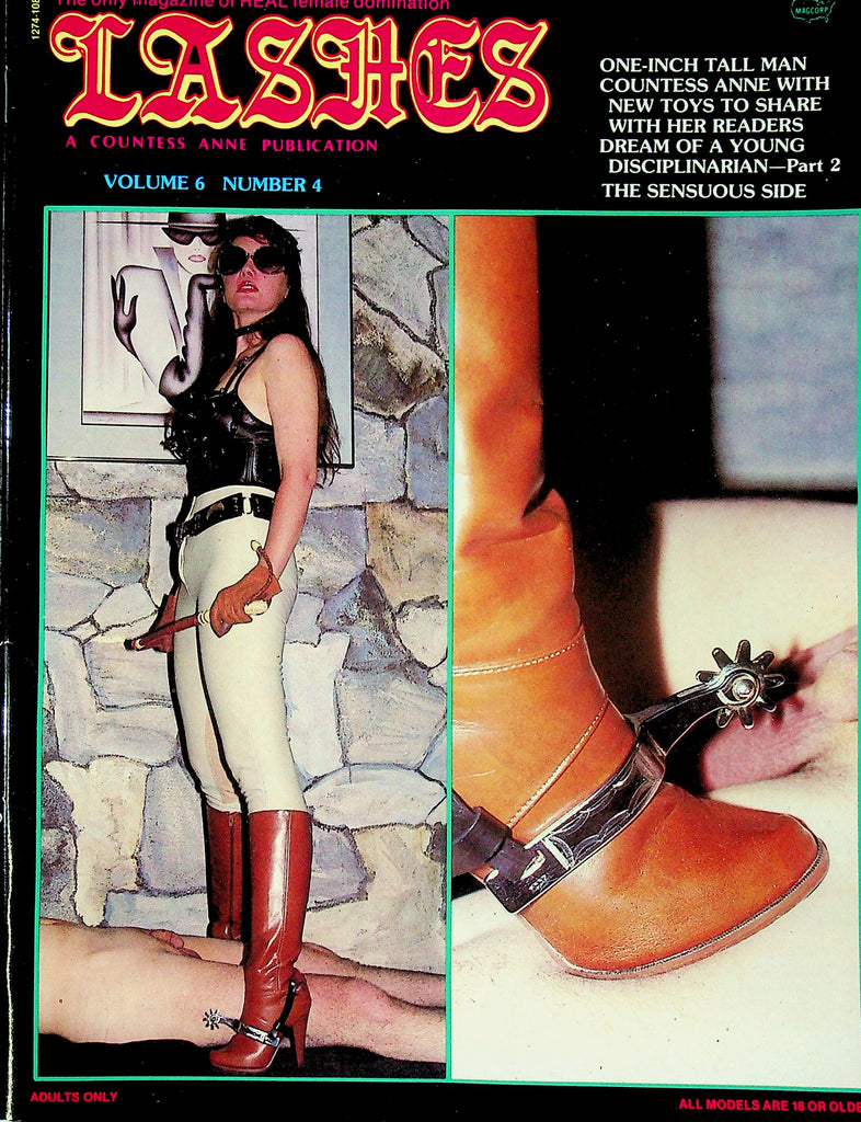 Lashes BDSM Magazine Ft. Countess Anne & Disciplinarian Part 2 Vol.6 No.4 092725RP-