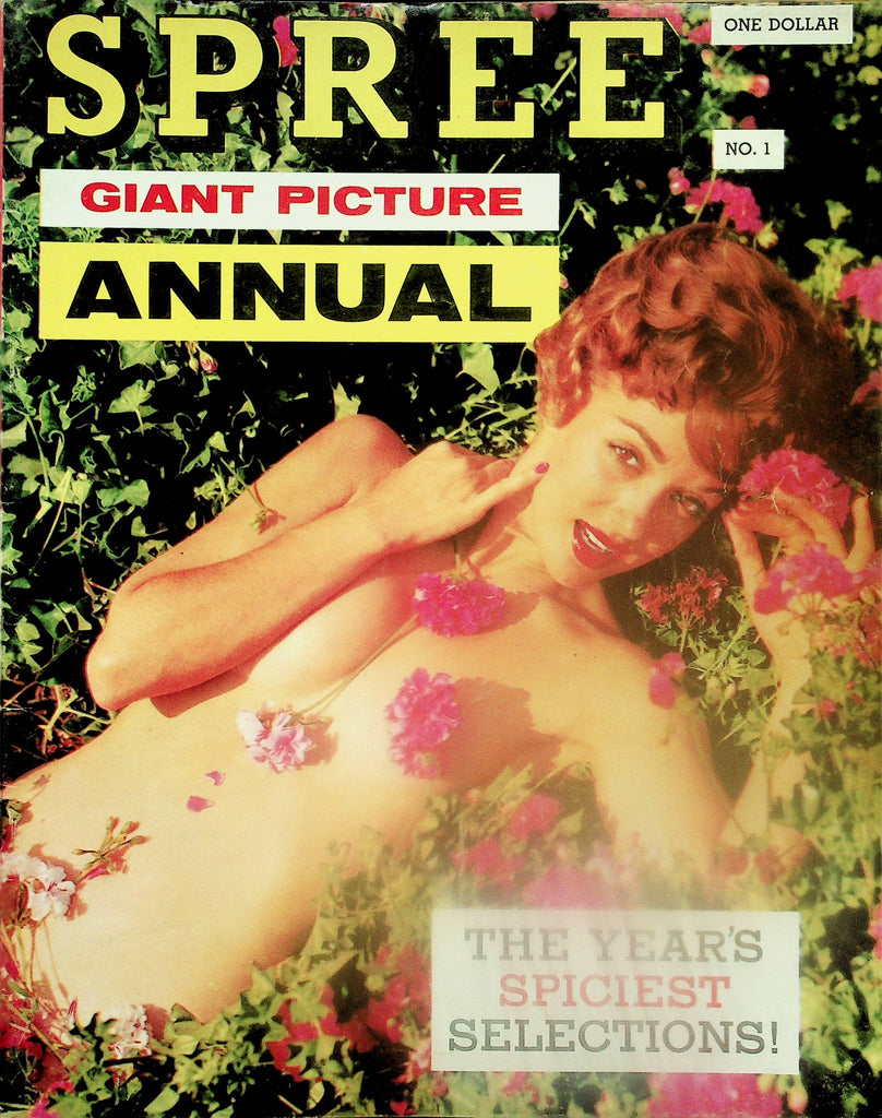 Spree Magazine  Giant Picture Annual - Girl In A Bed / Portfolio Of A Starlet  #1  1959     102825lm-p2