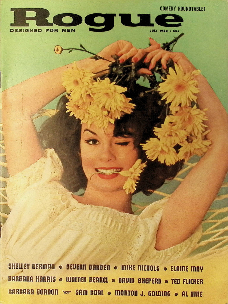 Rogue Magazine July 1962 Shelly Berman Elaine May Barbara Hairris 121125AMP