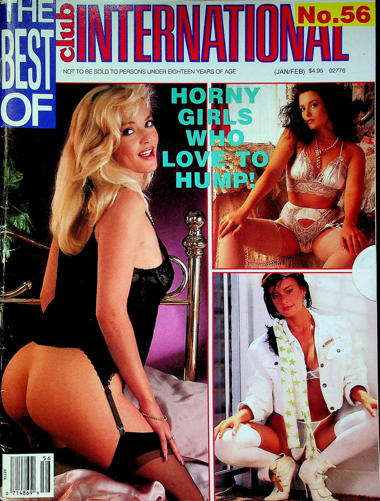 The Best Of Club International Magazine Ft. Claire & Vanessa No.56 1990s 021725RP