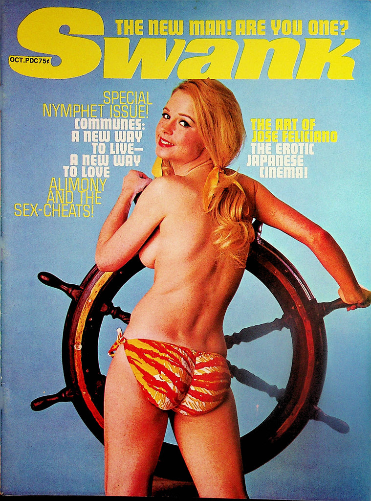 Swank Magazine  Special Nympet Issue / October Sweetheart Centerfold Girl Greta  October 1969    120924lm-p