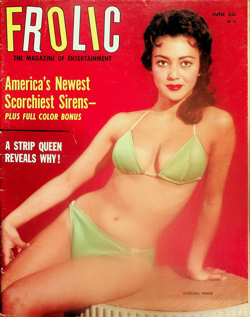 Frolic Magazine  Covergirl Barbara White  June 1959    110825lm-p2