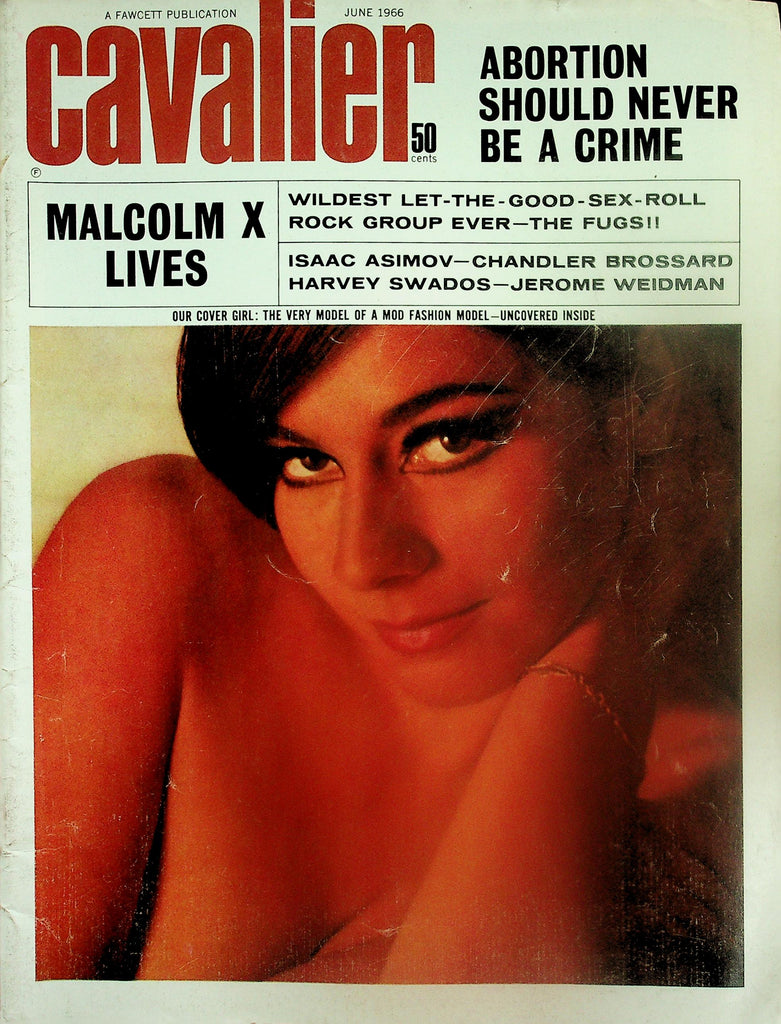 Cavalier Magazine  Melonie Hightree / Malcolm X Lives   June 1966  111025lm-p
