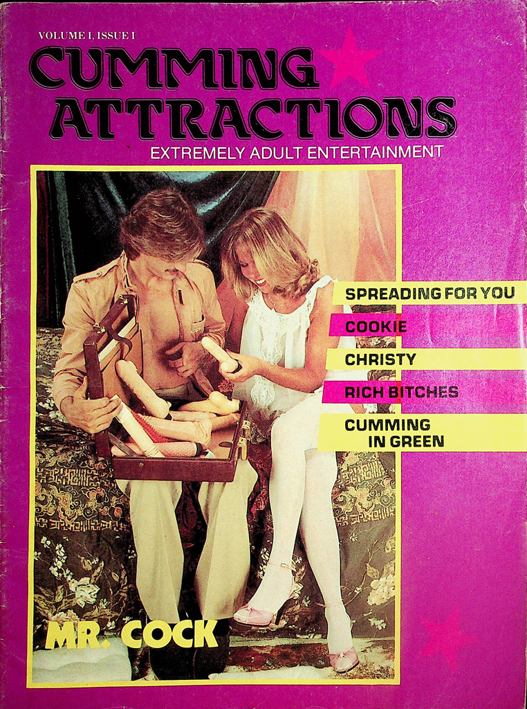 Cumming Attractions Magazine   Mr. Cock  vol.1 #1  1970's     121123lm-p
