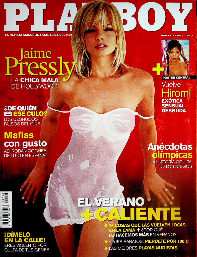 Playboy Spanish International Magazine Jaime Pressly #18 082823lm-p –  Mr-Magazine