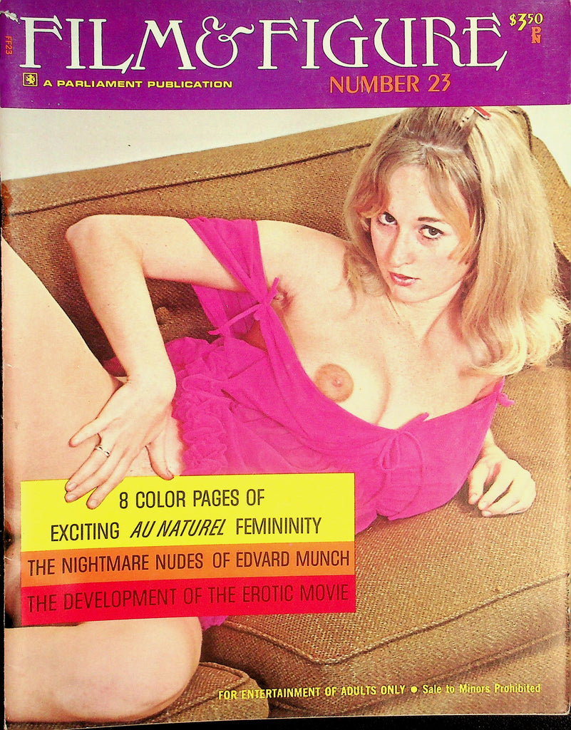 Film & Figure Magazine   Au Naturel Femininity / The Nightmare Nudes Of Edvard Munch  #23 1971  090226lmp-GSC