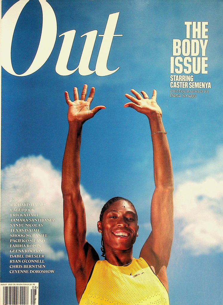 Out Gay & Lesbian Magazine  The Body Issue Starring Caster Semenya  August 2009     031726lmp2