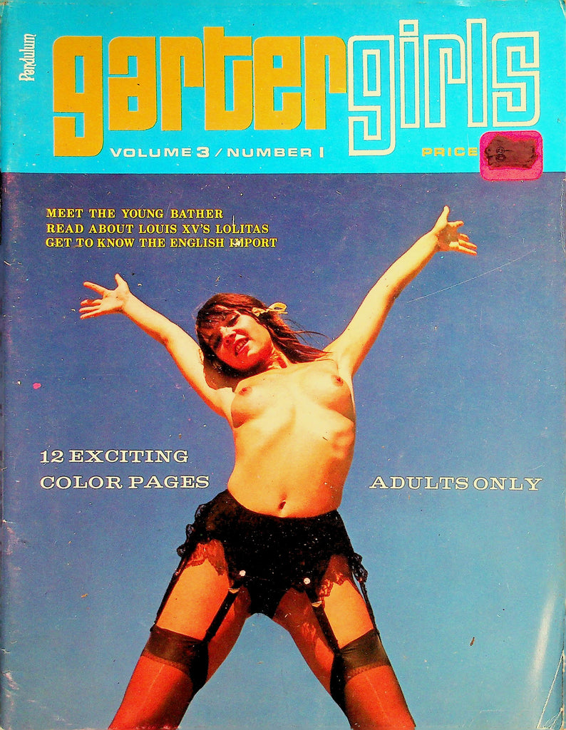 Garter Girls Magazine  Meet The Young Bather / Louis XV's Lolitas  vol.3 #1  February 1969  052126lmp-GSC