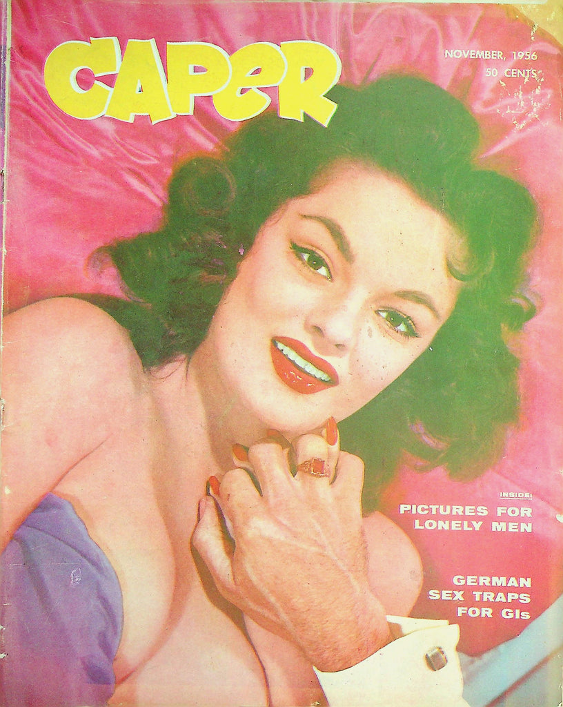 Caper Magazine  Covergirl Marilyn Hanold  November 1956   050926lmp