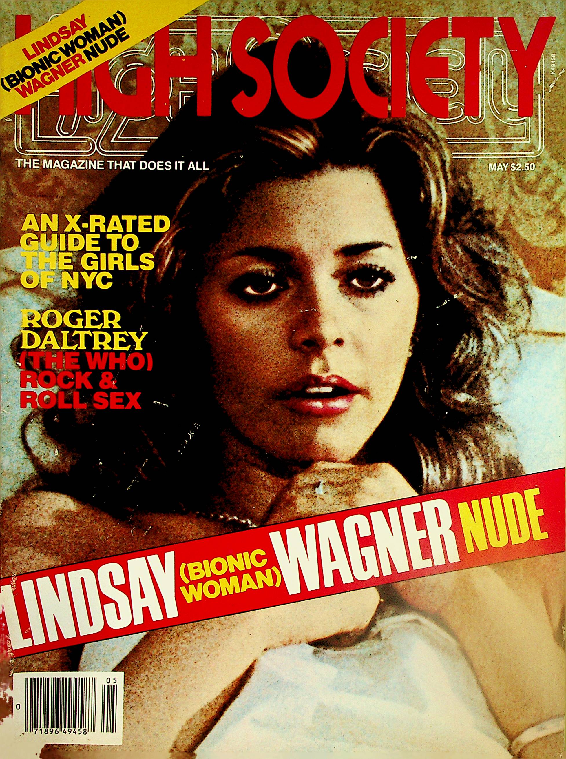 High Society Magazine Lindsay Wagner (Bionic Woman) Nude May 1979 101323lm-p