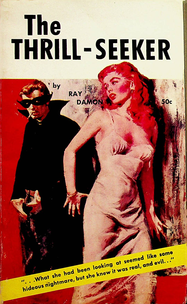 The Thrill-Seeker Adult Novel by Ray Damon  1960 Chariot Books      052323lm-p3