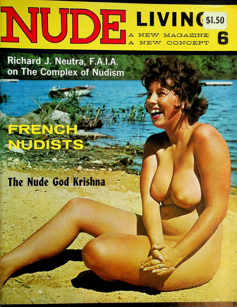 Nude Living Magazine  French Nudists  / The Nude God Krishna  #6 1962  082026lmp-GSC