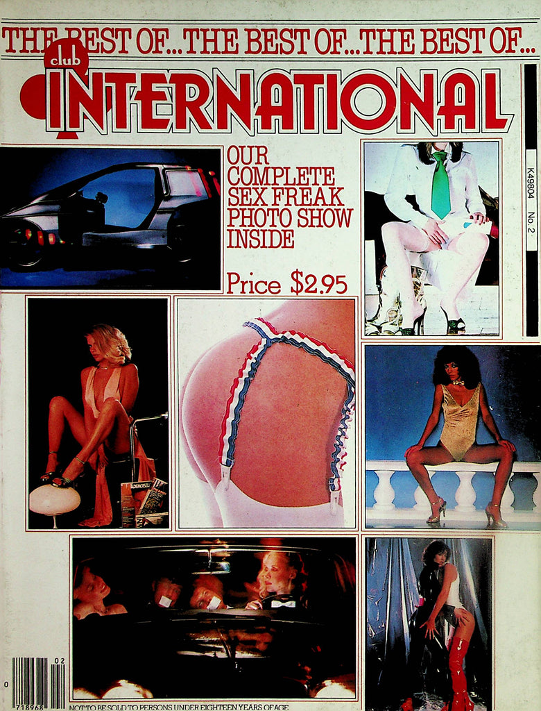 The Best Of Club International Magazine  Nancy Suiter /  Sex Freak Photo Show  #2 1979   Paul Raymond         032224lm-p