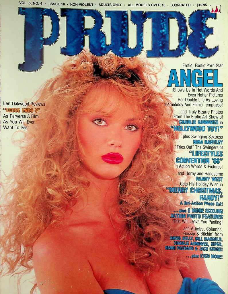 Prude Magazine  Covergirl Angel / Nina Hartley  #18 1988  100926lmp-GSC