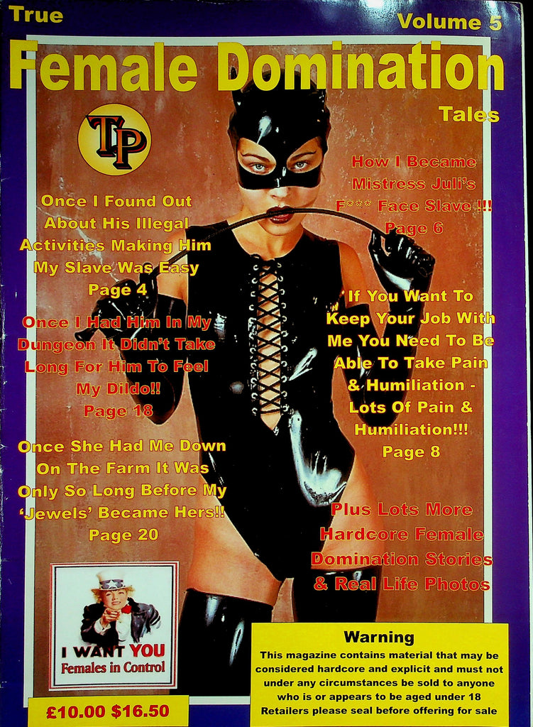 True Female Domination Tales Magazine   vol.5  April 2001        030626lmp