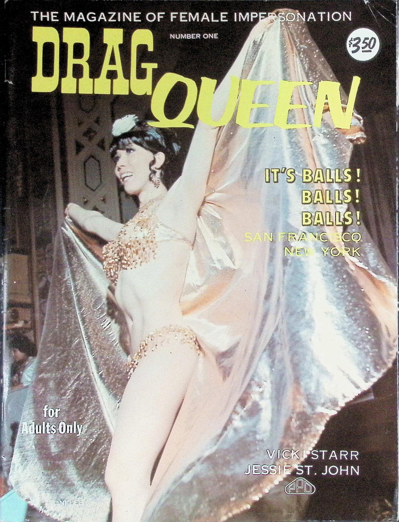 Drag Queen Magazine #1 1970s Vicki Starr 090726LLP