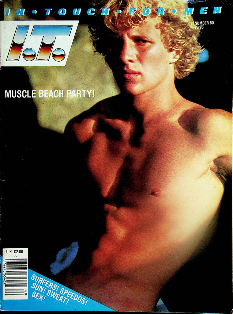 I.T. In Touch For Men Gay Magazine  Muscle Beach Party!  #80 1983    092724lm-p