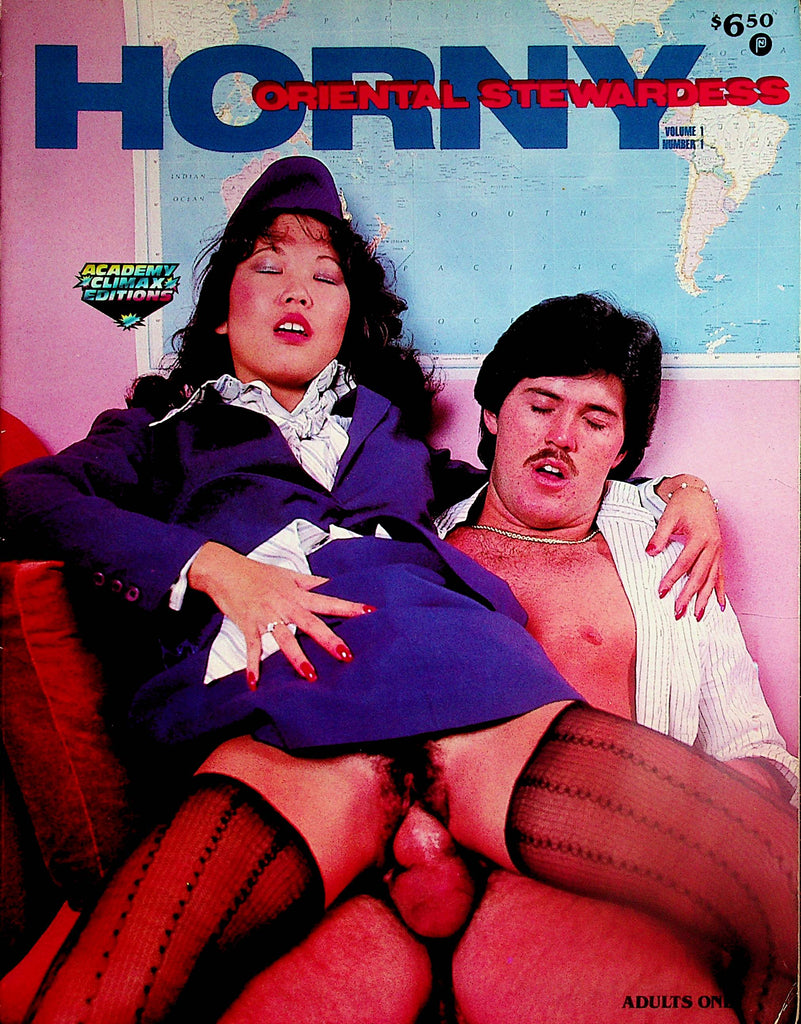 Horny Oriental Stewardess Magazine  vol.1 #1 1985  Academy Climax   102623lm-p