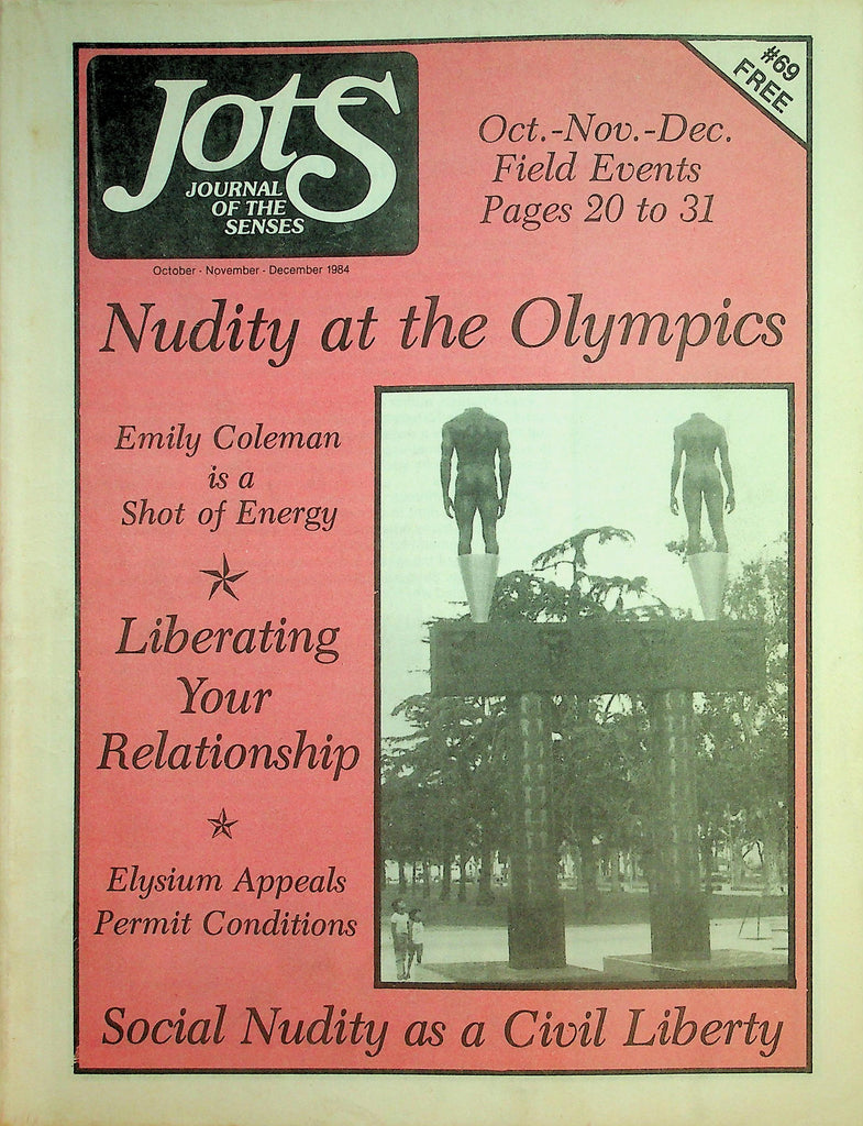 Jots Journal Of The Senses Nudist Newspaper  Nudity At The Olympics  October-December 1984    062826lmp-GSC