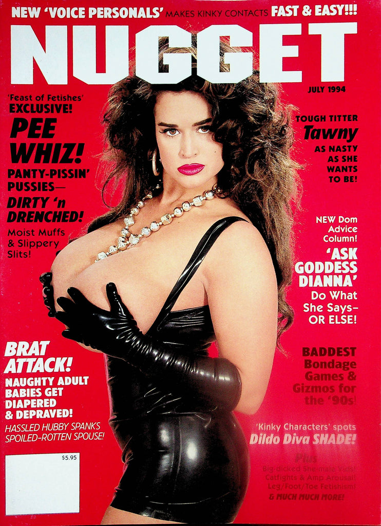 Nugget Magazine  Tawny Peaks / Goddess Diana  July 1994  070225lm-p